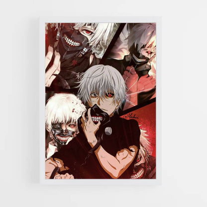 Collage Kaneki Póster