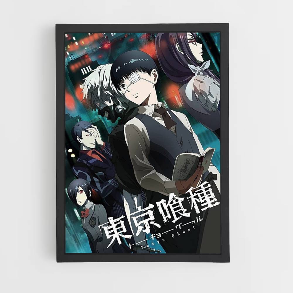 Póster Portada de Tokyo Ghoul