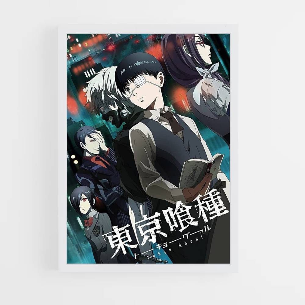 Póster Portada de Tokyo Ghoul