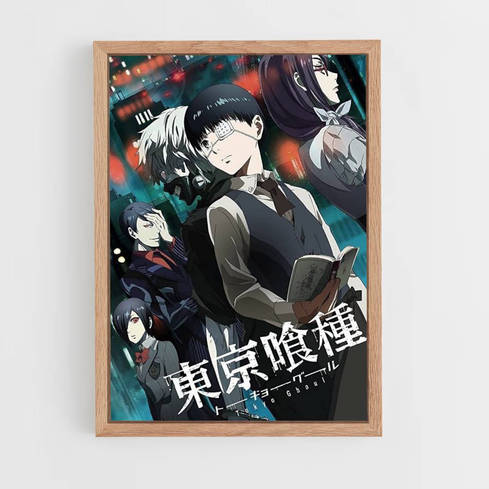 Póster Portada de Tokyo Ghoul