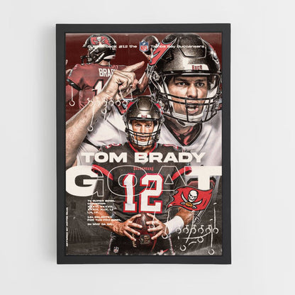 Cabra Tom Brady Póster