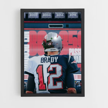 Póster Tom Brady 12