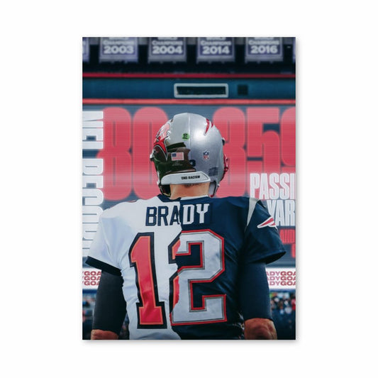 Póster Tom Brady 12