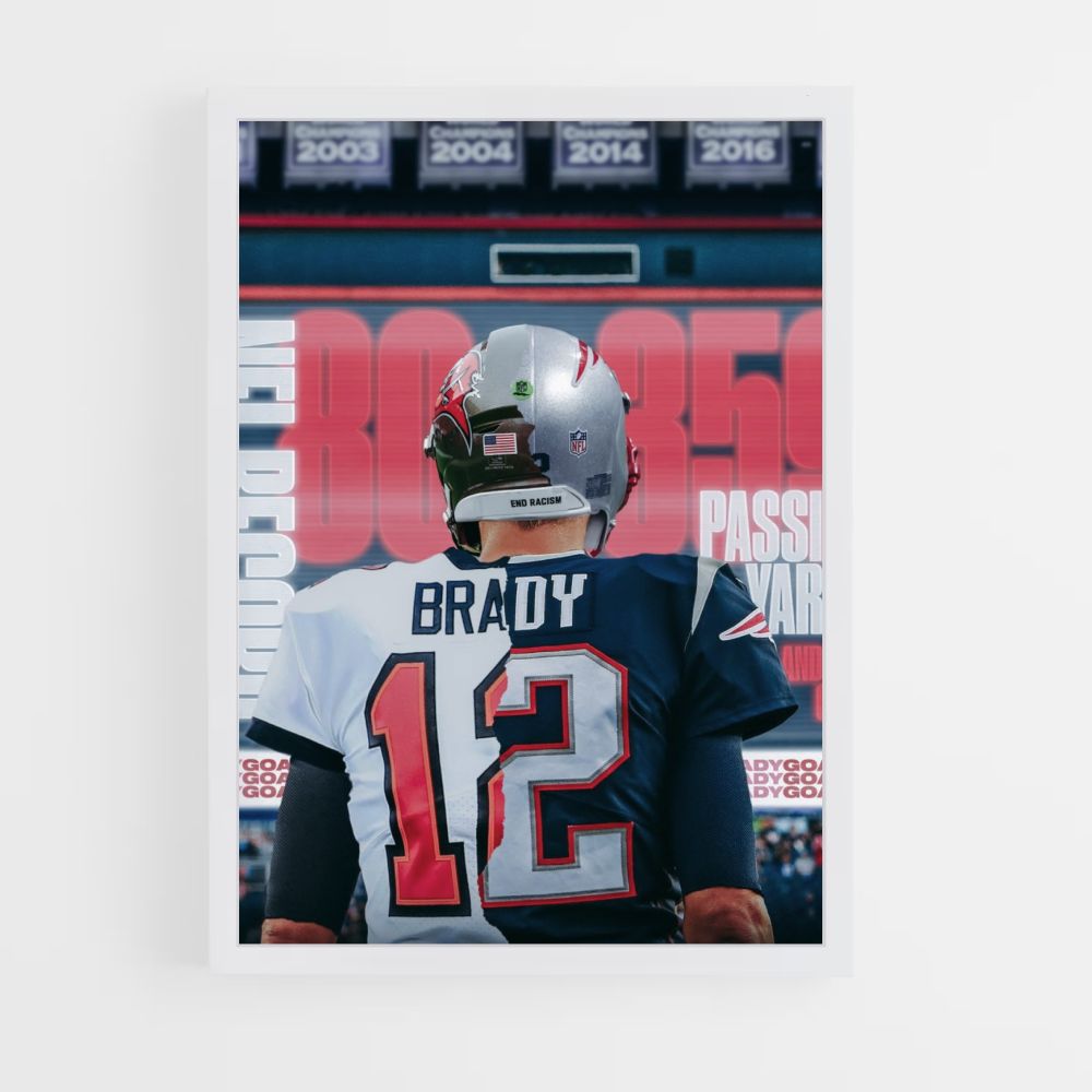 Póster Tom Brady 12