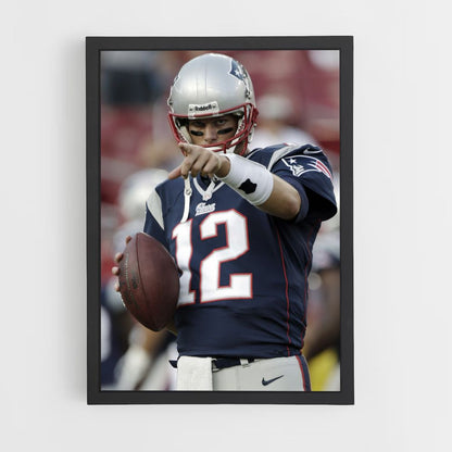 Póster Decisión de Tom Brady