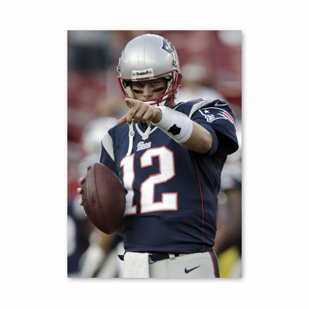 Póster Decisión de Tom Brady