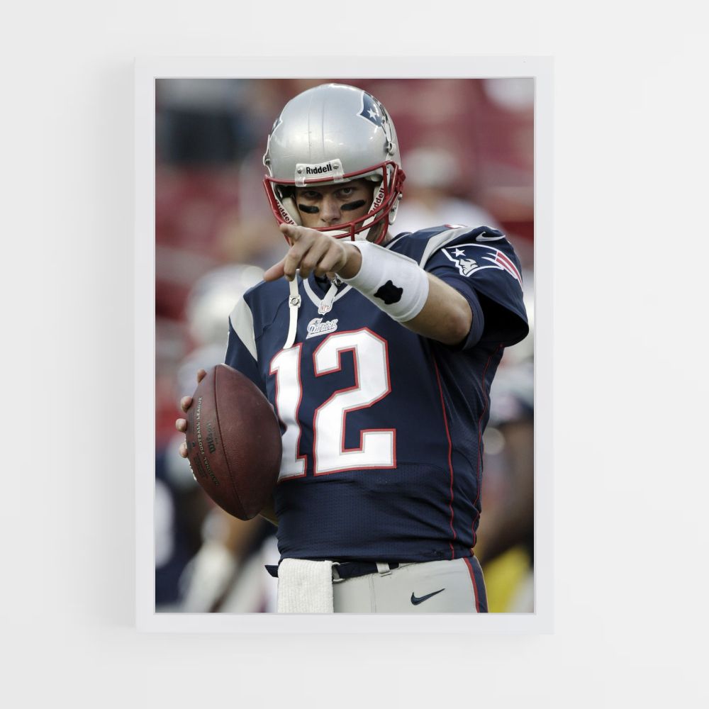 Póster Decisión de Tom Brady