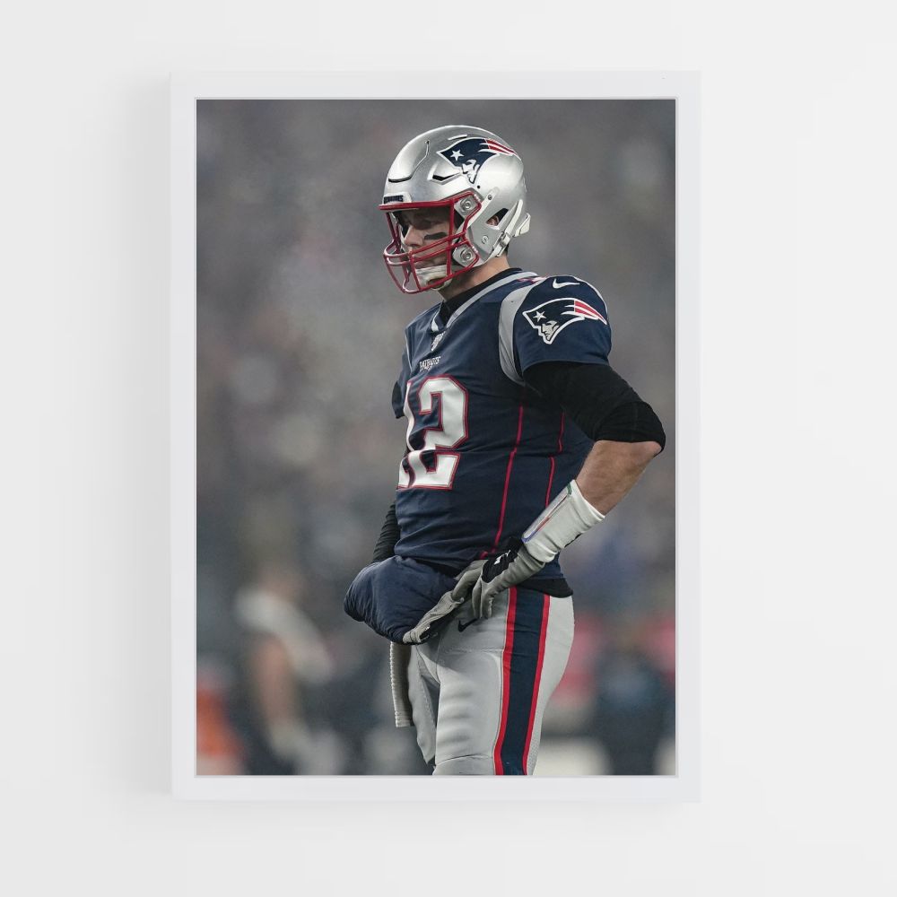 Póster Jugador Tom Brady