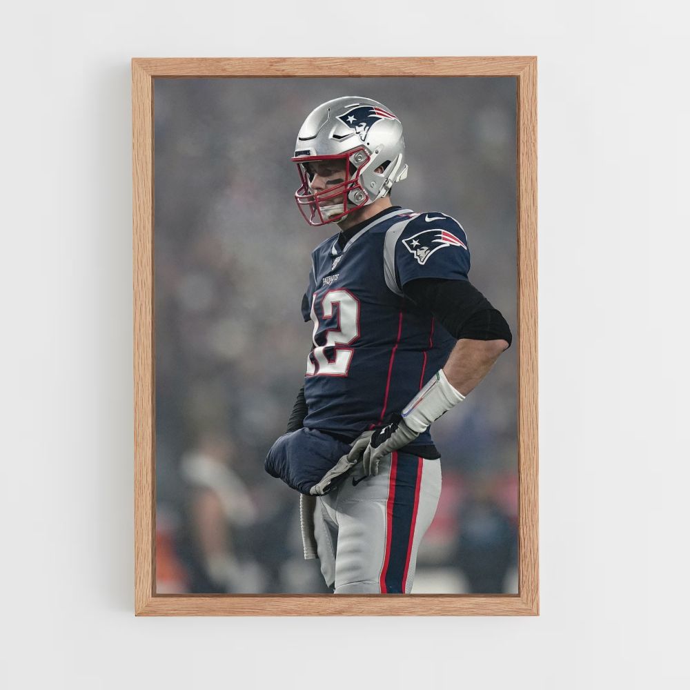 Póster Jugador Tom Brady