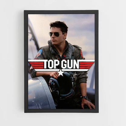 Logotipo de Top Gun Póster