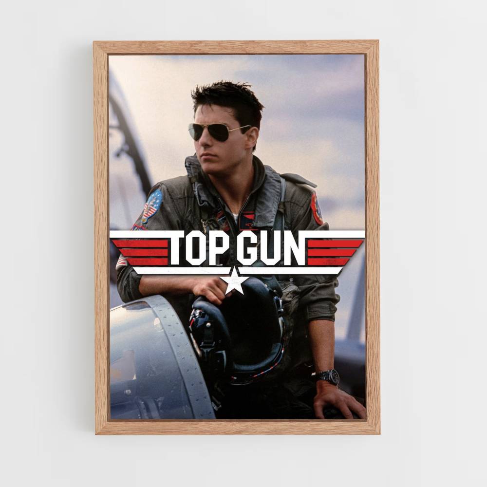 Logotipo de Top Gun Póster