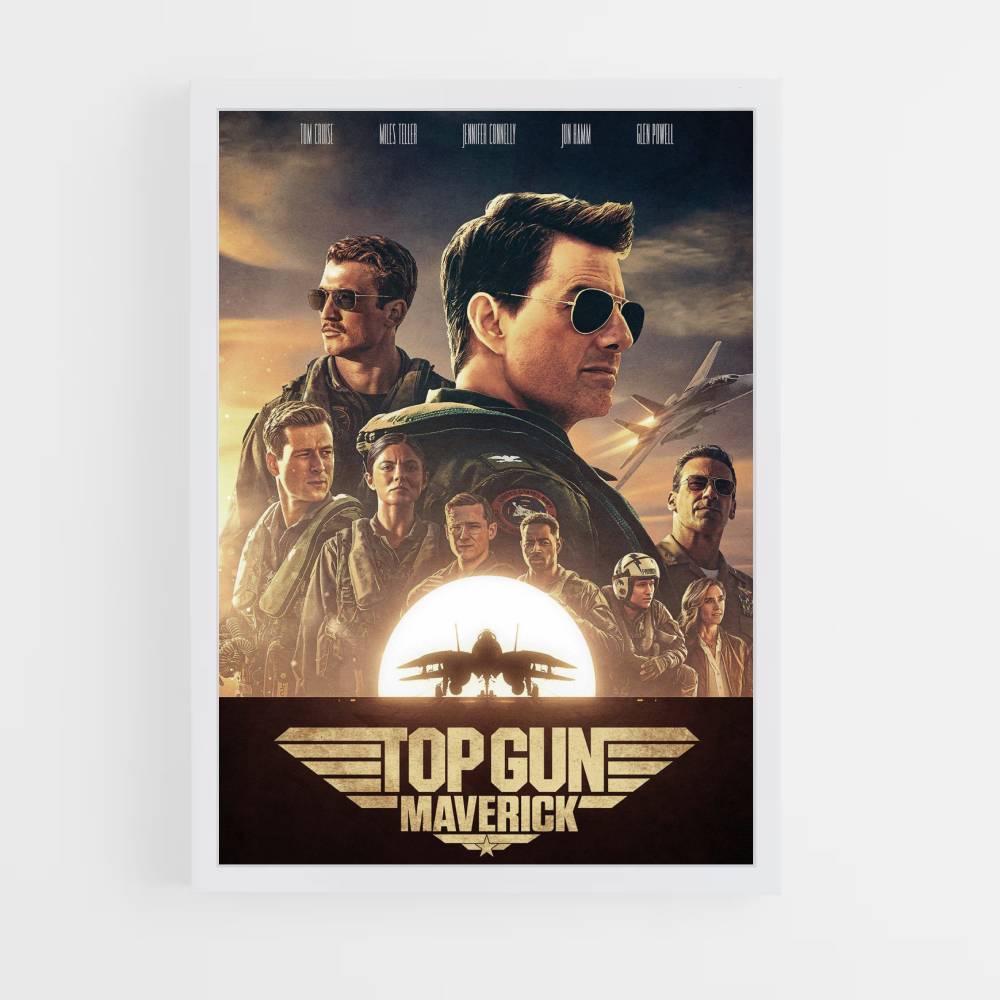 Top Gun Maverick Póster