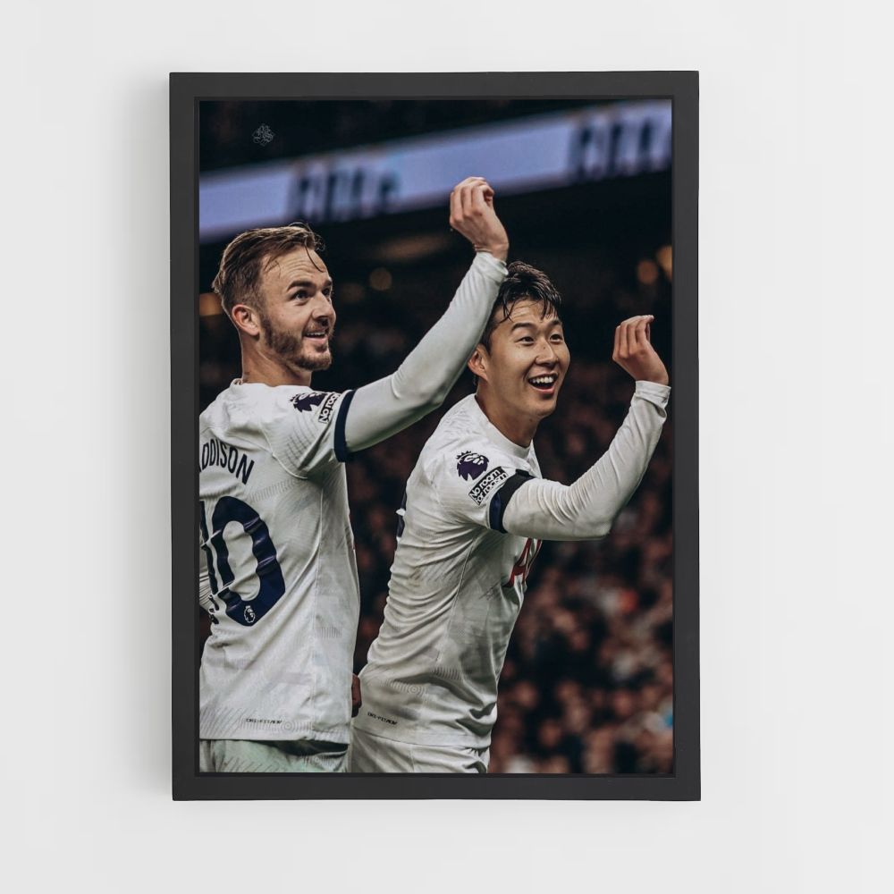 Celebración del Tottenham Hotspur Póster