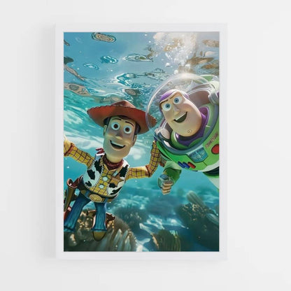 Póster Buzz Lightyear Océano