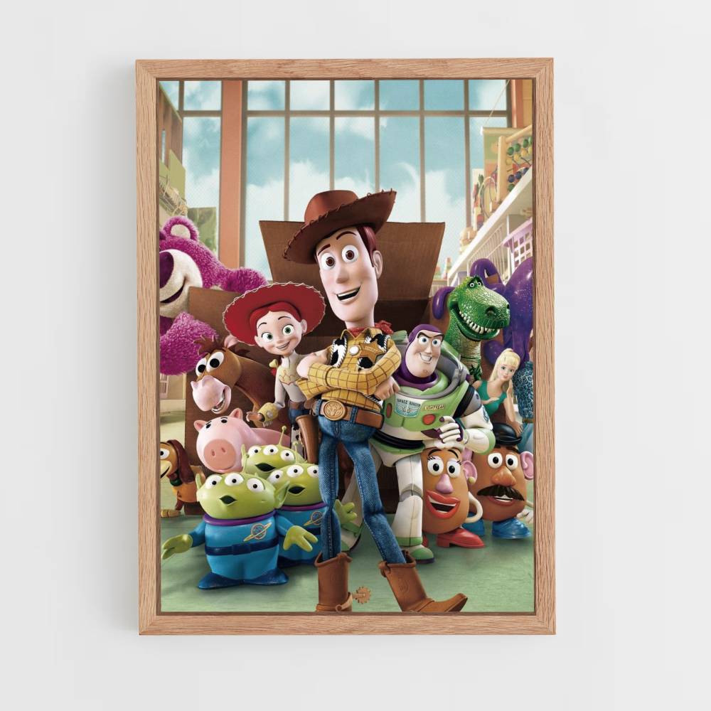 Póster Toy Story Juguetes