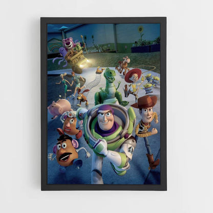 Póster Toy Story Carrera