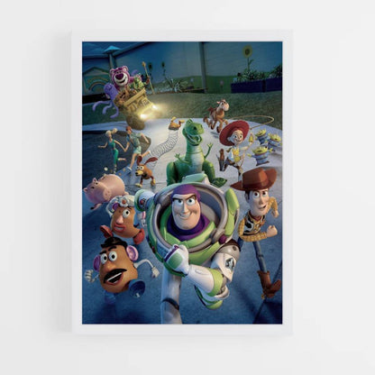 Póster Toy Story Carrera