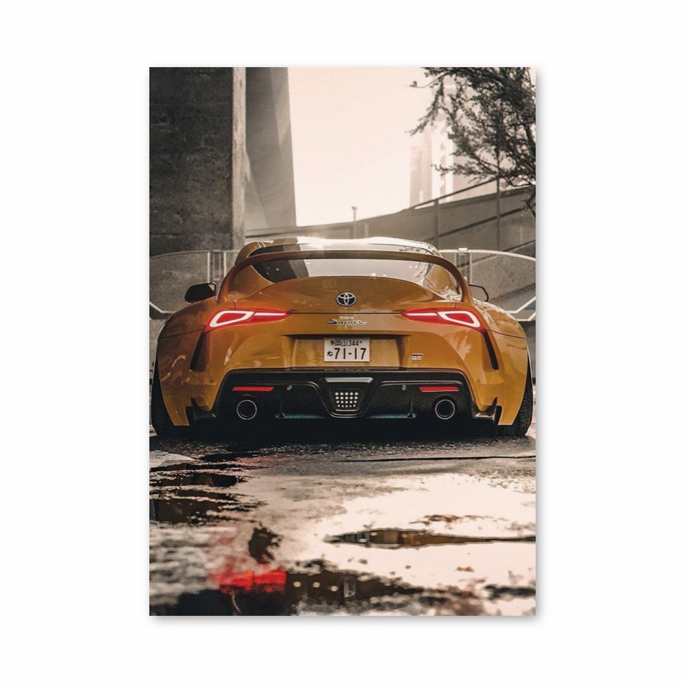 Póster Toyota Supra