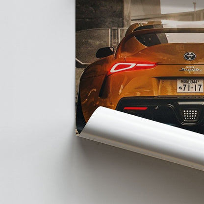 Póster Toyota Supra