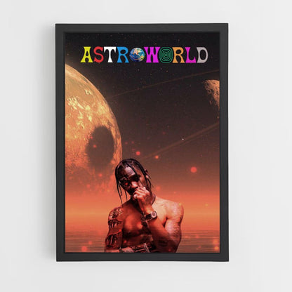 Póster Travis Scott Estético