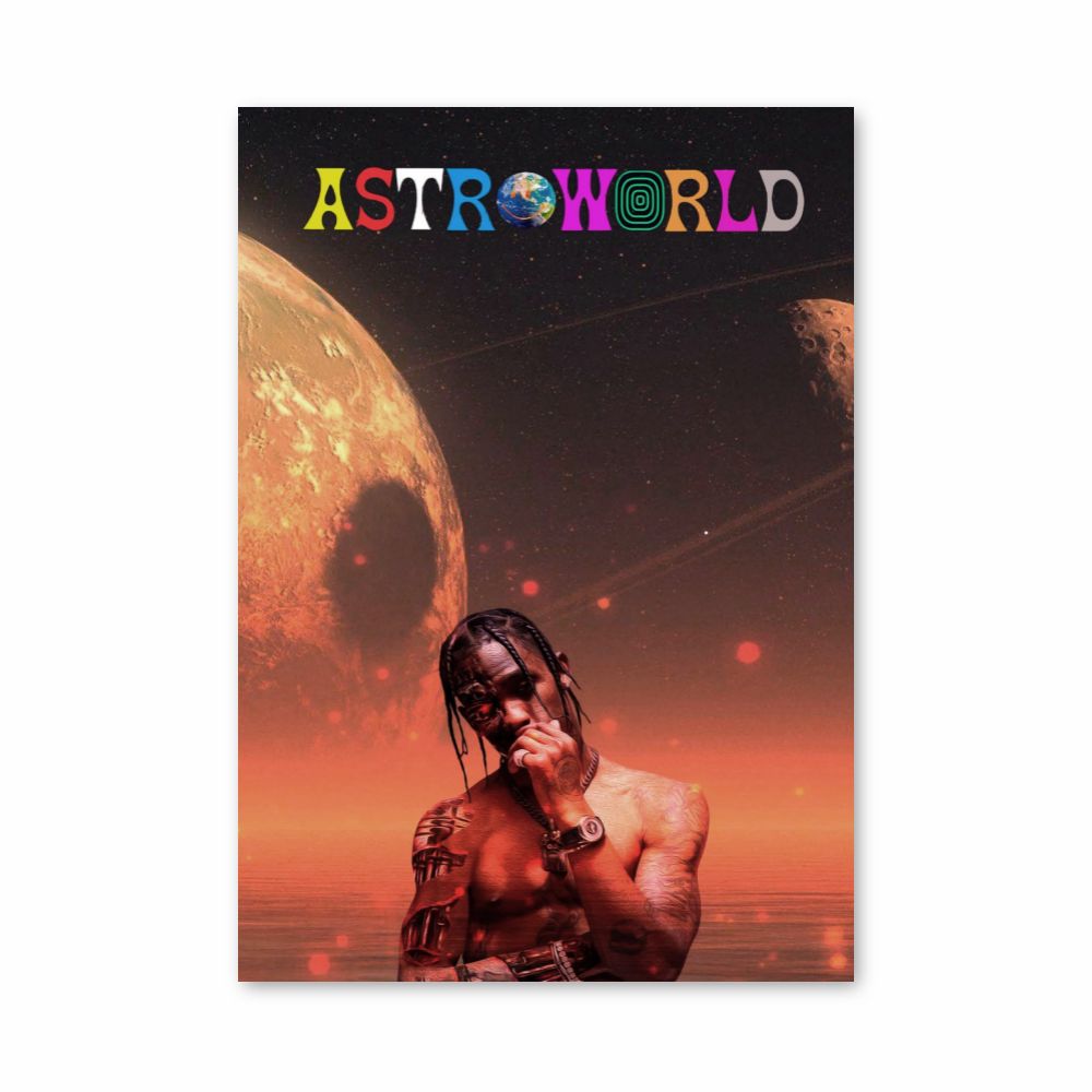 Póster Travis Scott Estético