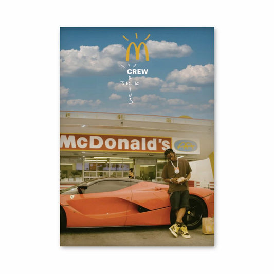 Póster Travis Mcdonald's