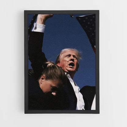 Póster Ataque a Trump