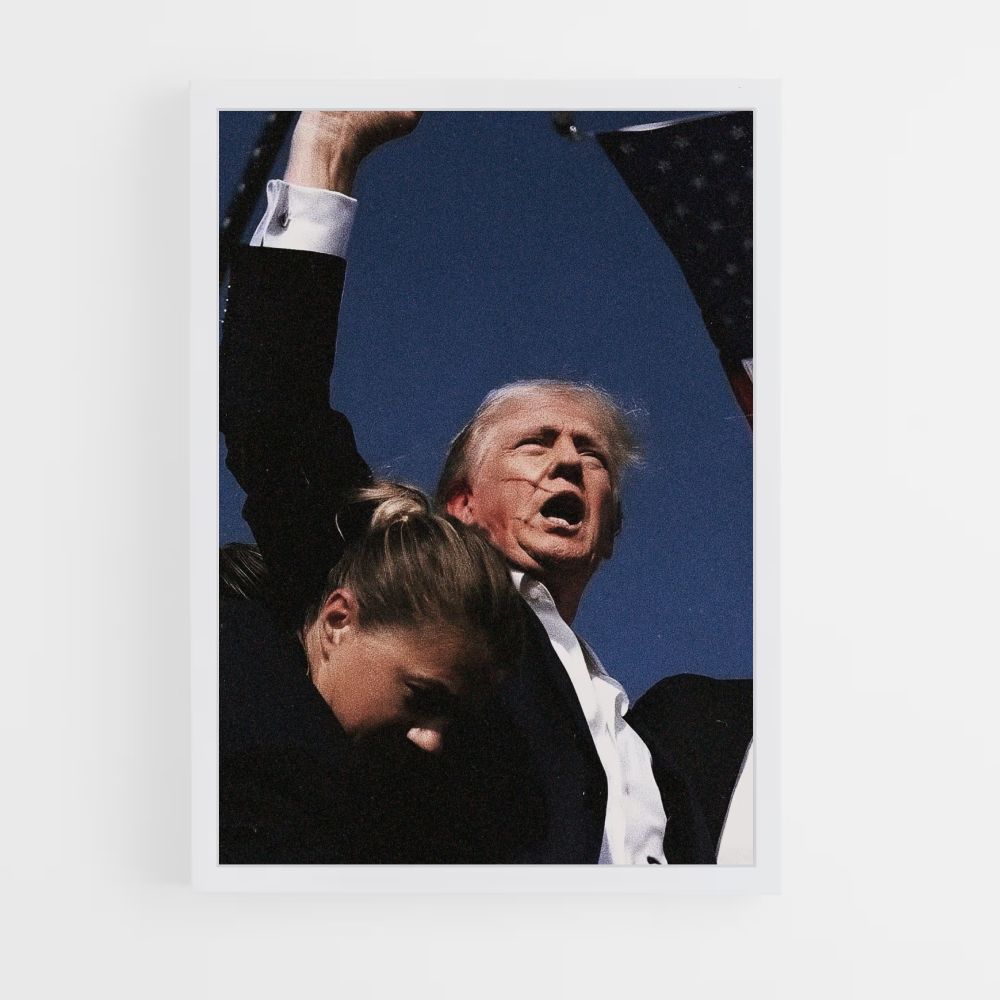 Póster Ataque a Trump