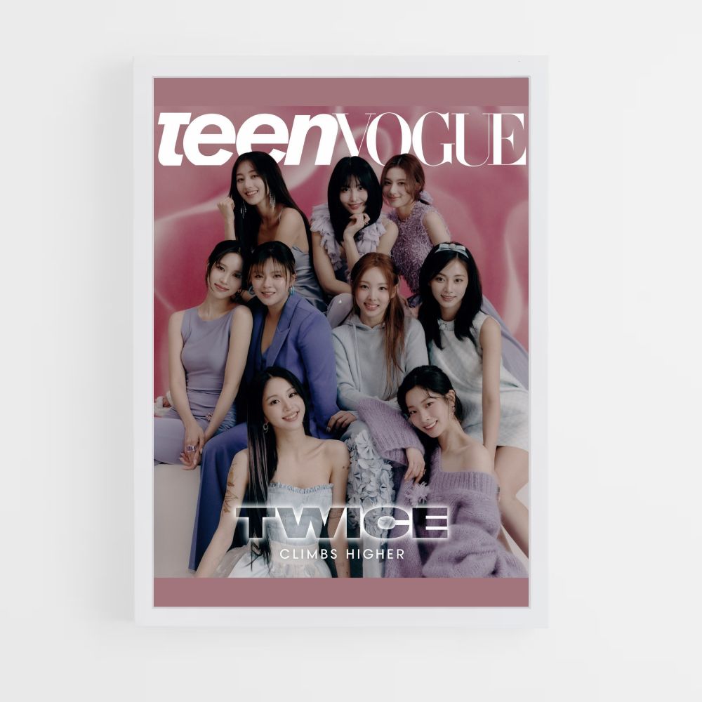 Póster Dos Veces Teen Vogue