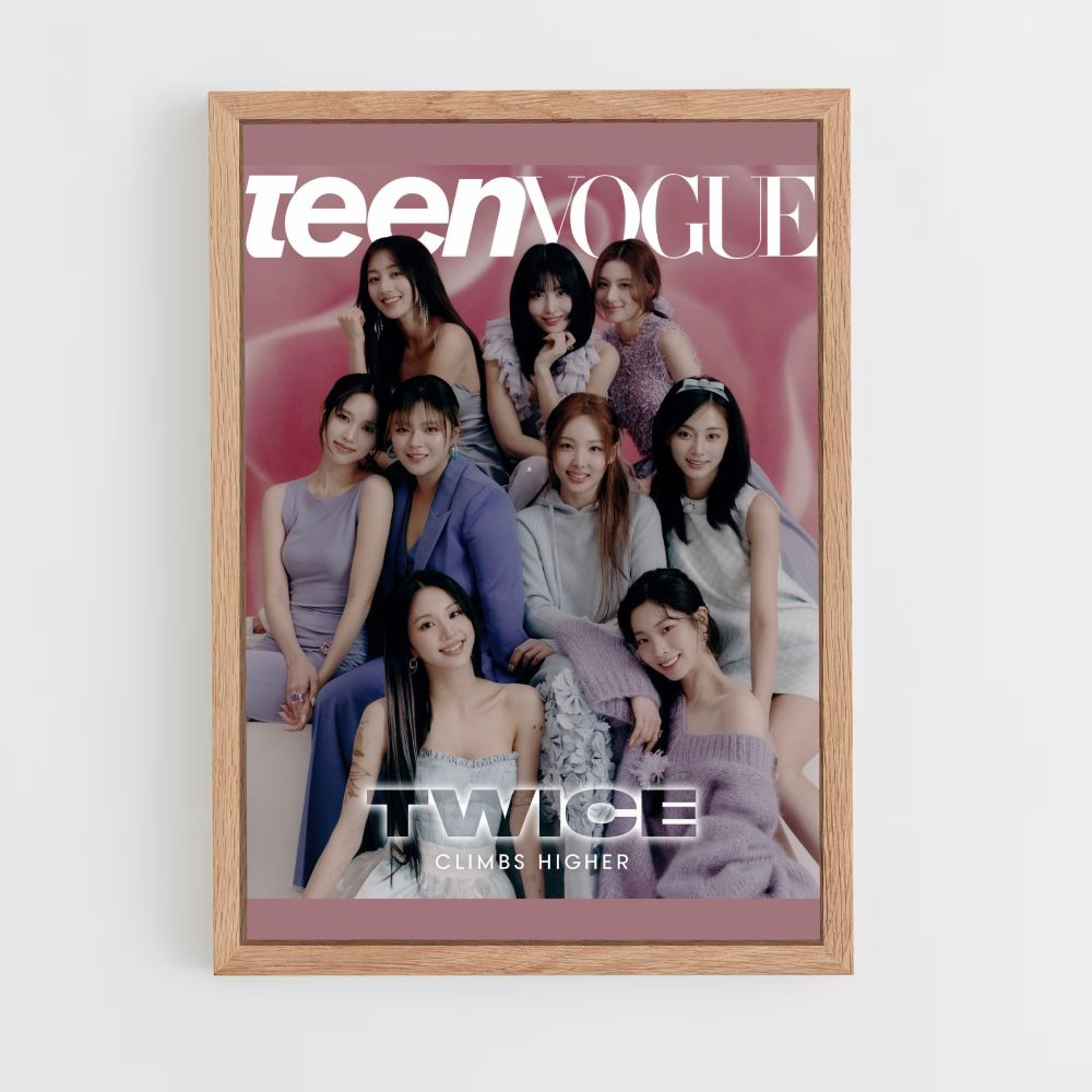 Póster Dos Veces Teen Vogue