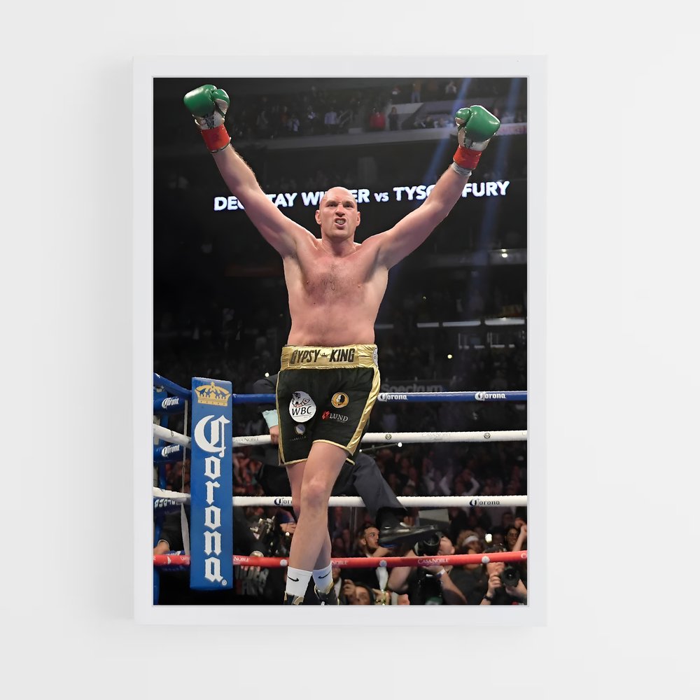 tyson-fury-7 cadre Blanc