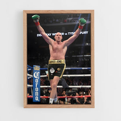 tyson-fury-7 cadre Bois clair