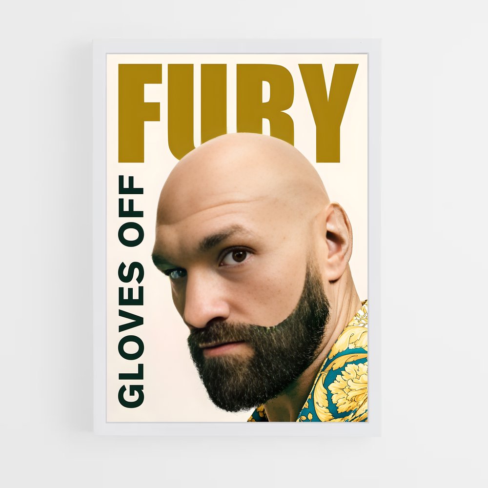 tyson-fury-9 cadre Blanc