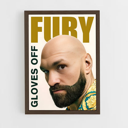 tyson-fury-9 cadre Bois foncé