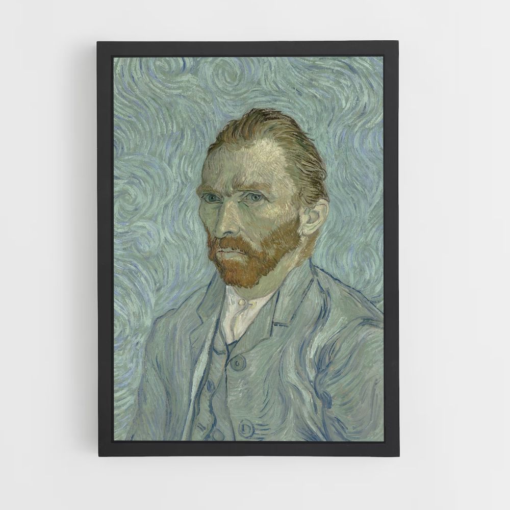 Póster Autorretrato de Van Gogh