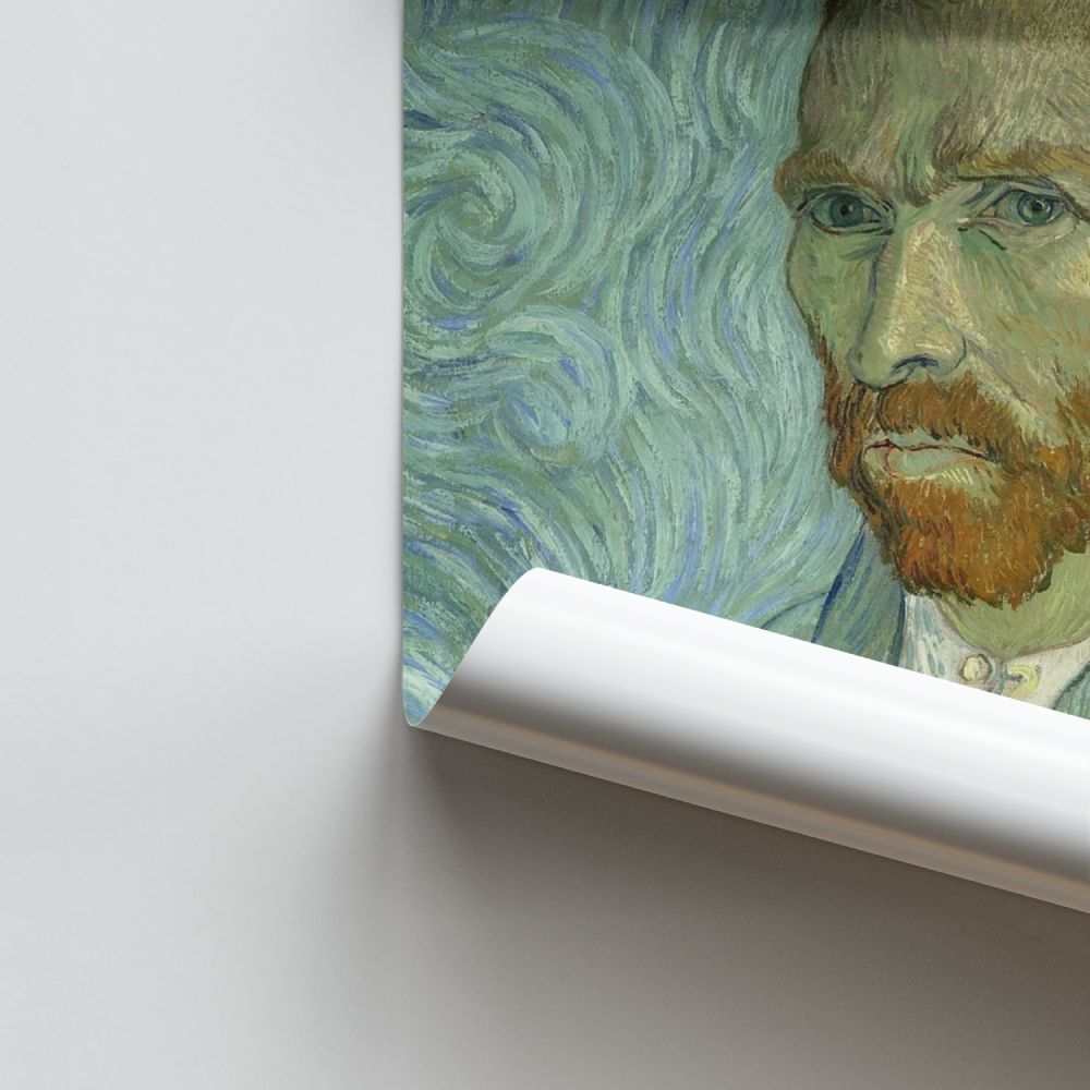 Póster Autorretrato de Van Gogh