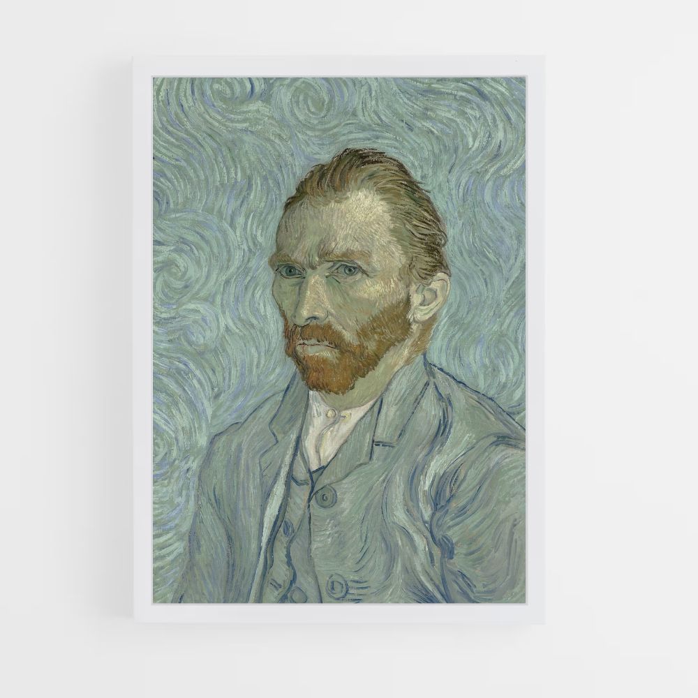 Póster Autorretrato de Van Gogh