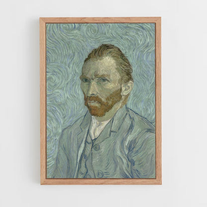 Póster Autorretrato de Van Gogh