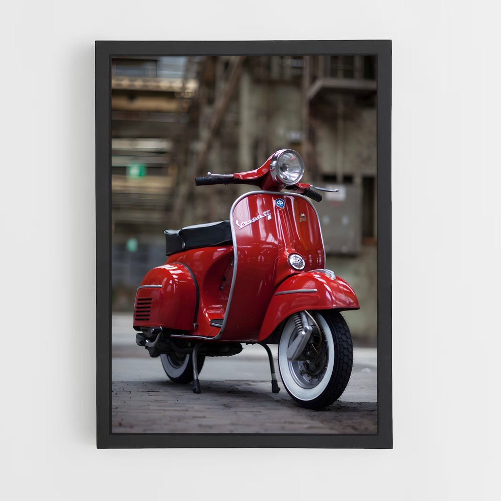 vespa-9 cadre Noir