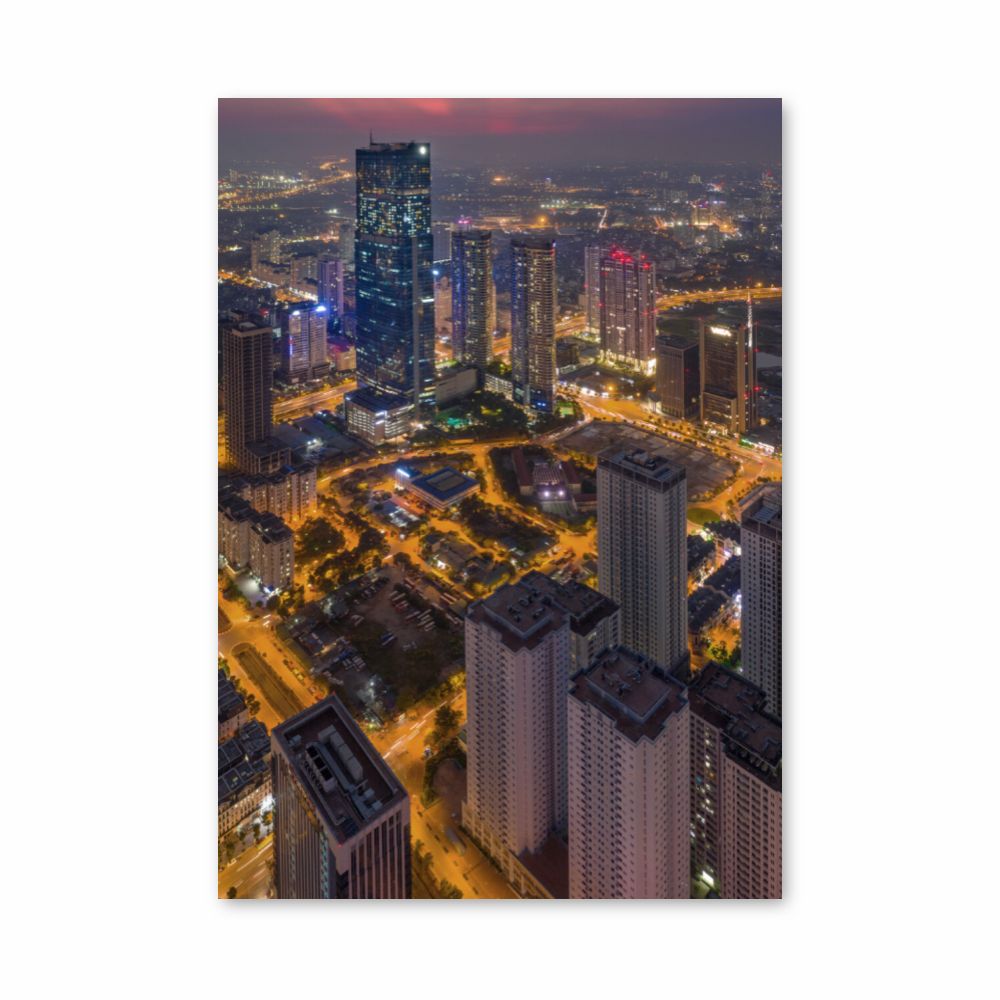 Póster Ciudad de Vietnam