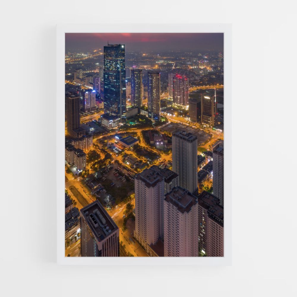 Póster Ciudad de Vietnam