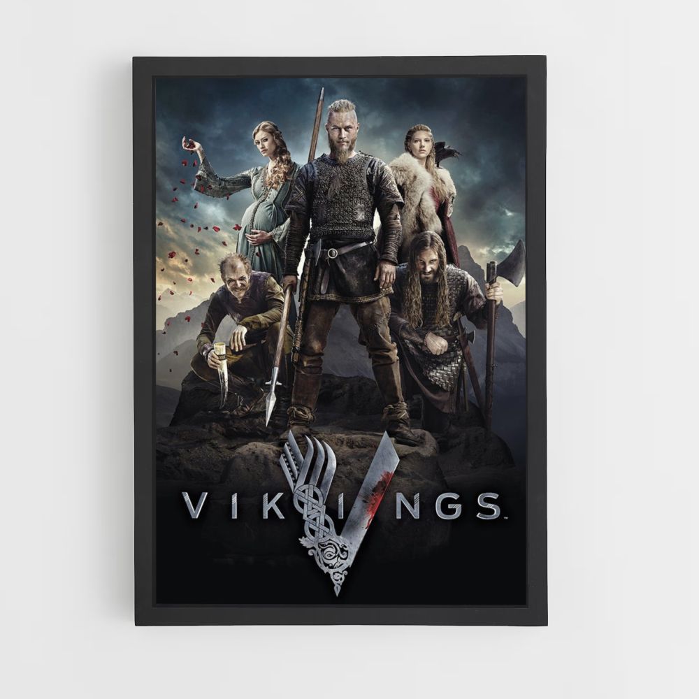 Póster Vikingos V