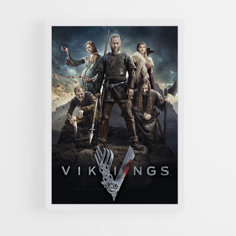 Póster Vikingos V