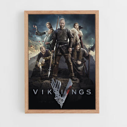 Póster Vikingos V