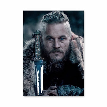 Cuchillo vikingo Póster