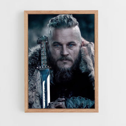 Cuchillo vikingo Póster