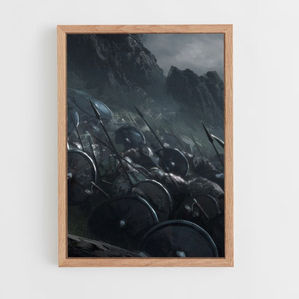 Póster Ejército vikingo