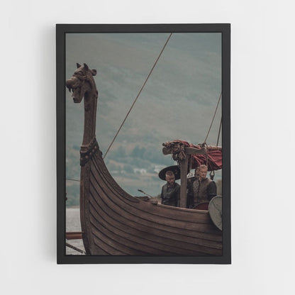 Barco vikingo Póster