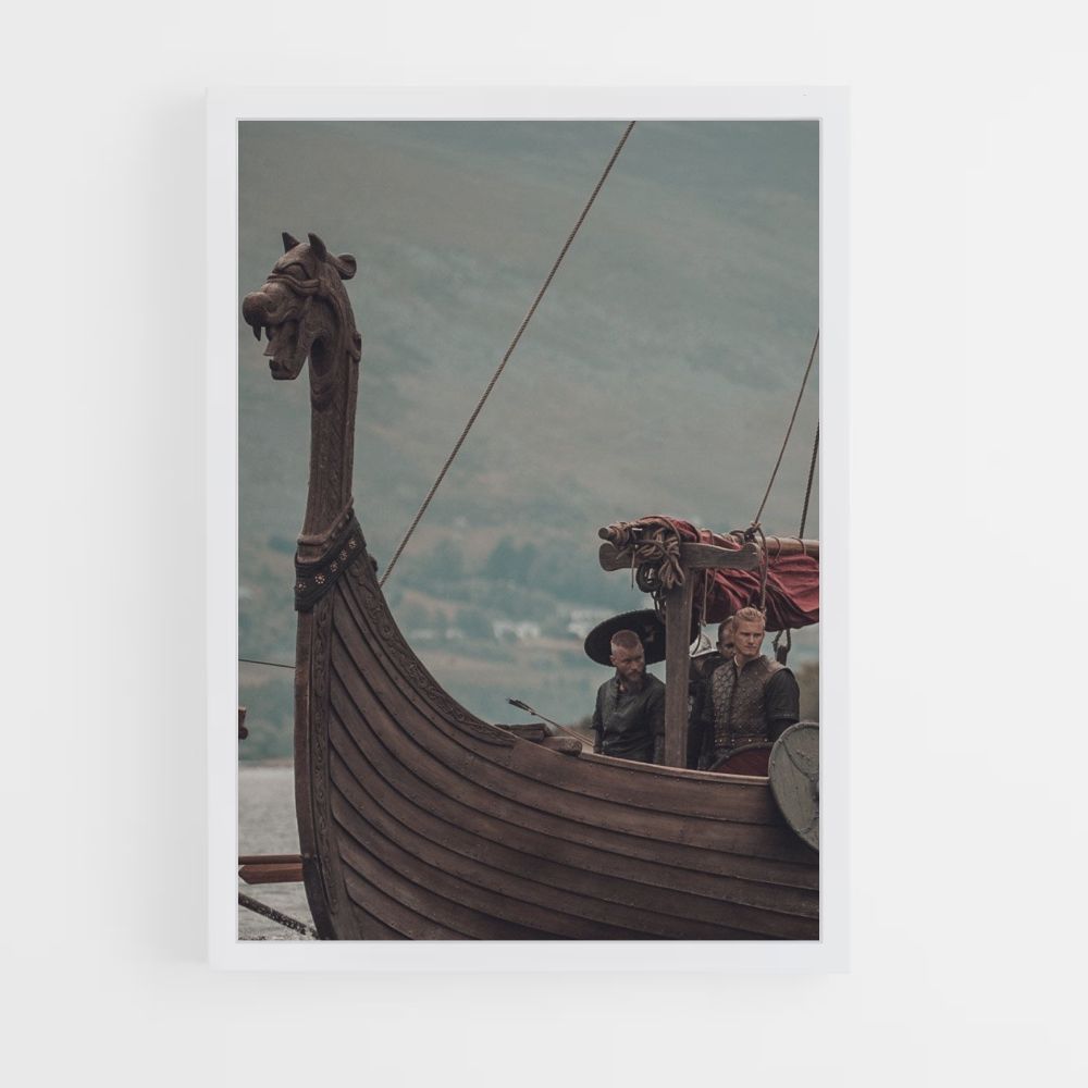 Barco vikingo Póster