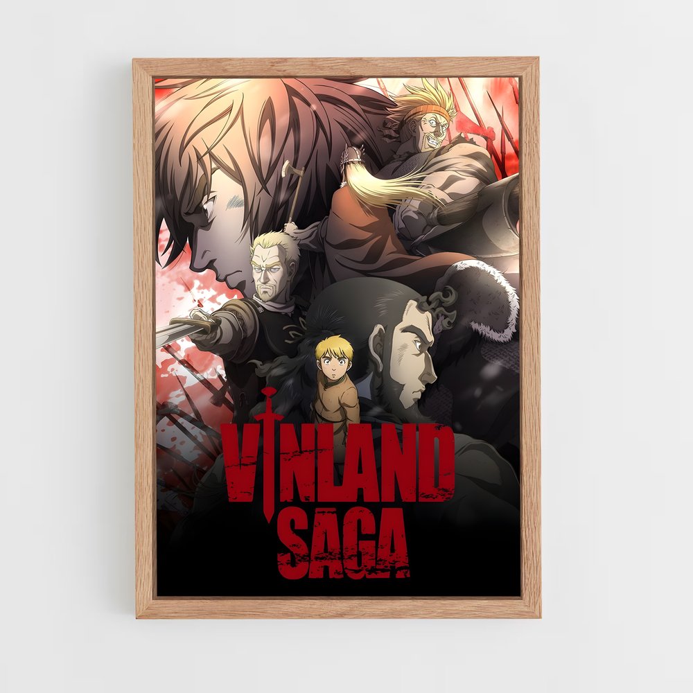 vinland-saga-4 cadre Bois clair